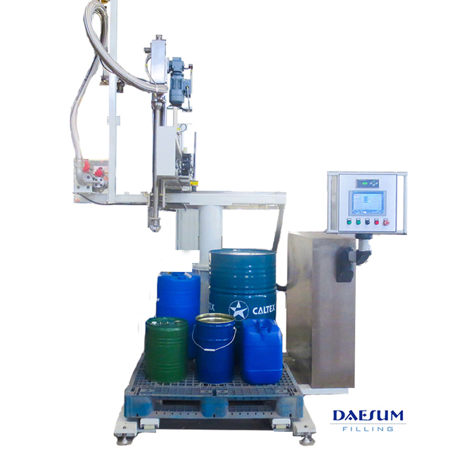 Automatic Electric Visual Type Pallet Filling Machine for Beverage & Chemicals with 220V 415V 440V Power Options