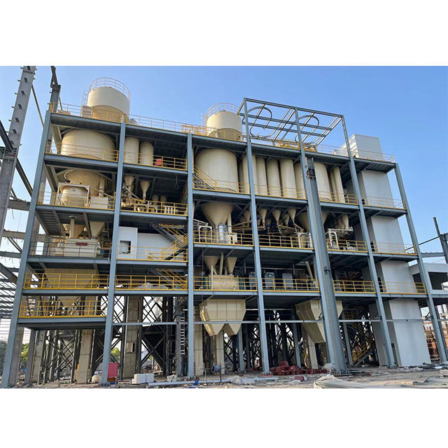 Automatic Dry Mortar Mix Plant with 60000 Ton/Year Capacity 380V 400W Construction Mixing Line